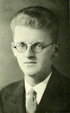"Thor Martin Johnson - Winston-Salem, N.C." Photograph. The Yackety Yack 44. [Chapel Hill, N.C.]: University of North Carolina. 1934. 84.