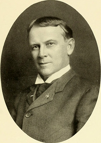 A photograph of Benjamin Rice Lacy from the 1905 North Carolina State University yearbook. Image from North Carolina State University. 