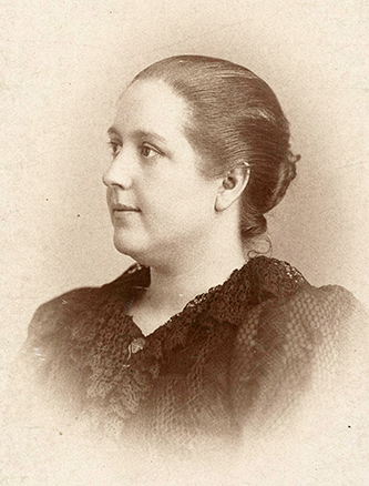 An 1895 photograph of Lula Verlinda Martin McIver. Image from the University of North Carolina at Greensboro Digital Collections.