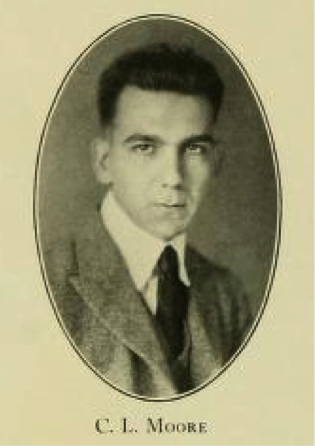 Senior portrait of Clifton Leonard Moore, University of North Carolina Class of 1922 from the <i>The 1922 Yackety Yack</i>, Vol. 32. 