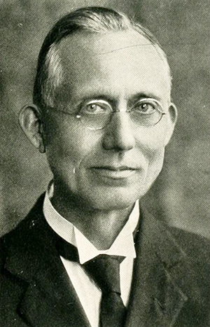 A photograph of Robert Lee Moore from the 1927 Mars Hill College yearbook. Image from the Internet Archive.