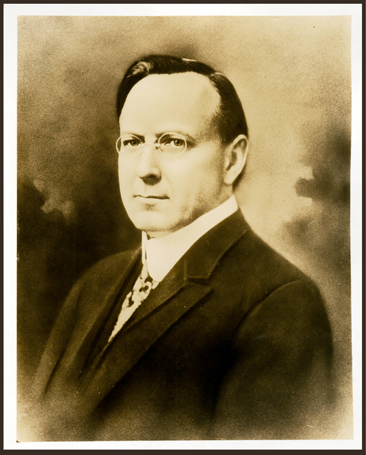 Edwin Dubose Mouzon, portrait circa 1924, by Elmer T. Clark. From the collections of the Bridwell Library, Southern Methodist University. Used by permission from the Bridwell Library. The back side of the image bears the stamp "Copyright 1924 by Elmer T. Clark Not to Be Reproduced."