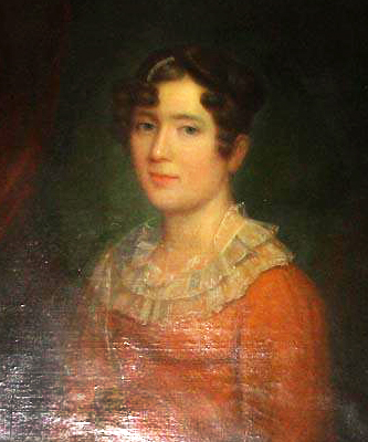 A portrait of James Norcom's wife Mary Matilda Horniblow Norcom  (1778-1850). Image from the North Carolina Museum of History. 