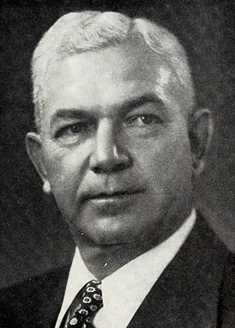 A photograph of Hubert Ethridge Olive, Sr. published in 1972. Image from the Internet Archive.