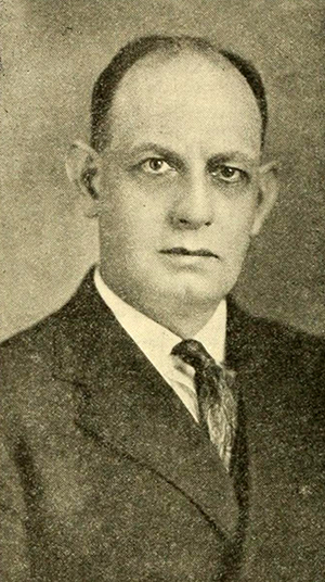A photograph of Frank Page published in 1922. Image from the University of North Carolina at Chapel Hill.