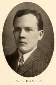 Image of Dr. Watson Smith Rankin, from The Howler at Wake Forest University (College), [p.15], published 1905 by Winston-Salem, N.C.: Wake Forest University. Presented on Digital NC.