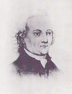 Bishop Carl Gotthold Reichel; sometimes Carl was anglicized as Charles. Image from the North Carolina Government and Heritage Library.