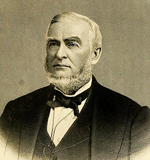 An 1880 engraving of Chief Justice William Nathan Harrell Smith. Image from Archive.org.