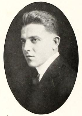 Image of Laurence Tucker Stallings, from The Howler at Wake Forest College (University), [p.64], published 1916 by Winston-Salem, N.C.: Wake Forest University. Presented on Digital NC.