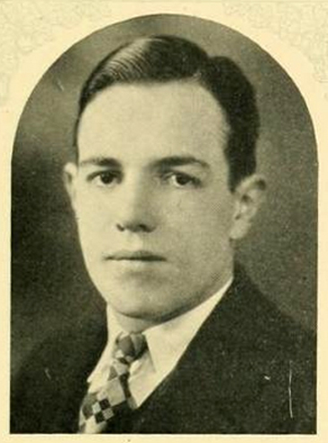 Senior portrait of George Myers Stephens, from the 1926 University of North Carolina yearbook <i>The Yackety Yack,</i> p. 141, published 1926 by the Publications Union, University of North Carolina at Chapel Hill.  Presented on DigitalNC. 