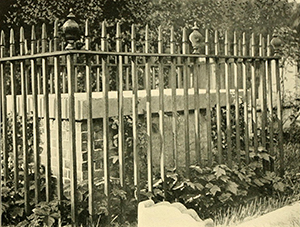 Photograph of the tomb of William Tryon in Twickenham, England, 1903.  Image from Archive.org/University of North Carolina at Chapel Hill.