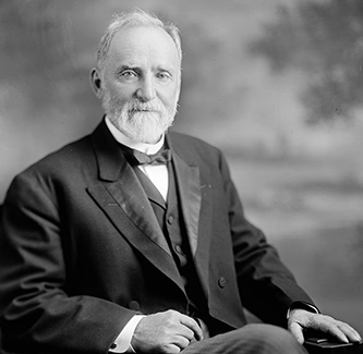 A photograph of Senator William Robert "Sawney" Webb. Image from the Library of Congress.