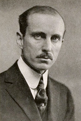 A photograph of professor Bertram Whittier Wells from the 1920 North Carolina State University yearbook. Image from the North Carolina State University.