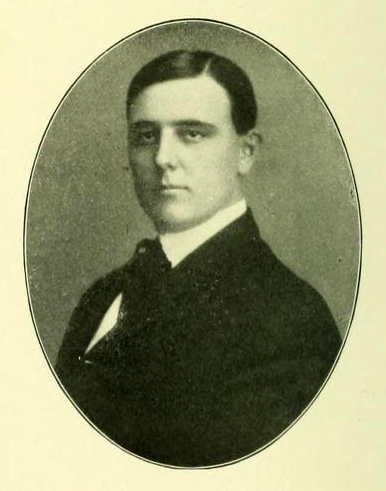 Senior portrait of Samuel Clay Williams, from the 1905 Davidson College yearbook <i>Quips and Cranks</i>, p. 30.  Presented on DigitalNC. 