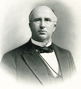 Engraving of George Tayloe Winston, circa 1905. Image from the North Carolina Museum of History.