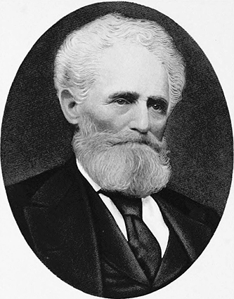 A 1905 engraving of Nicholas Washington Woodfin. Image from Archive.org.