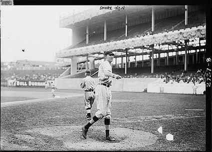 Ernie Shore's perfect game started after Babe Ruth punched an ump