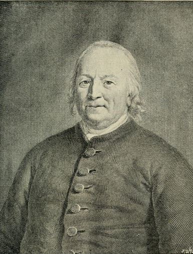 Augustus Gottlieb Spangenberg. Image courtesy of "History of Wachovia in North Carolina; the Unitas fratrum or Moravian church in North Carolina during a century and a half, 1752-1902."