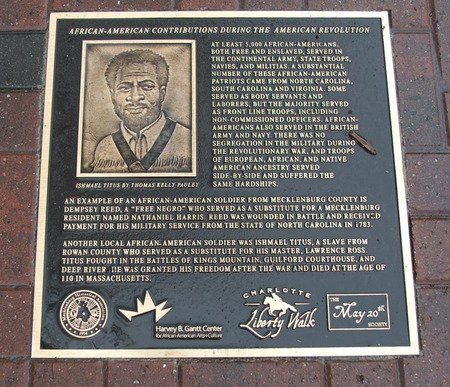 Article about enslaved man Ishmael Titus who served in the Revolutionary War