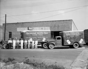 General Mills Trucks 1947  From the Barden Collection, North Carolina State Archives,  N.53.15.6080. 