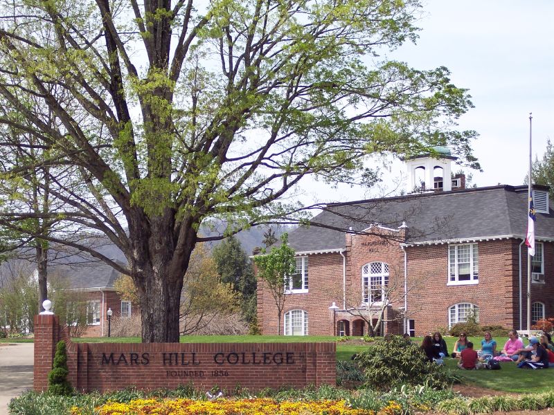 Mars Hill College in Mars Hill, North Carolina