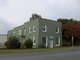 Municipal Milk Plant  Tarboro, North Carolina  Constructed in 1924 and operated until the 1950s. This was the first city owned milk plant in the USA, 2010.  Image courtesy of Flickr user Jimmy Emerson.