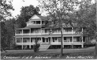 Mount Allen Junior College- 1952-53. Image courtesy of Mount Olive College. 