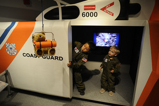 Coast Guard exhibit at Museum of the Albemarle. Image courtesy of the U.S. Coast Guard. 