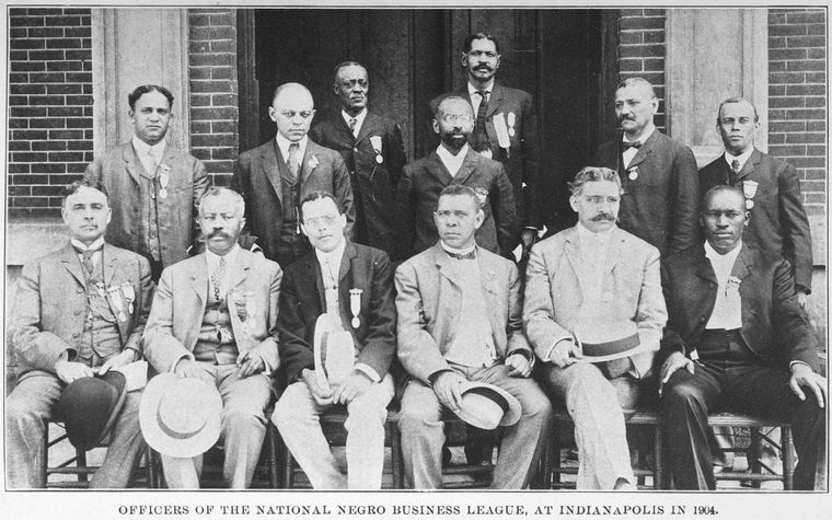 Officers of the National Negro Business League, 1904