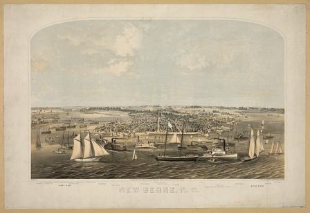 "New Berne, N.C. " No date. Image courtesy of Library of Congress.