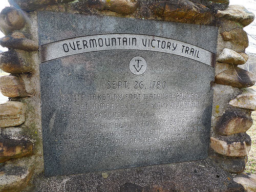 "Overmountain Victory Trail." Image courtesy of Flickr user dmott9. 