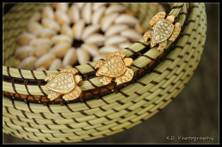 "Pine Needle Shell & Turtle Basket." Image courtesy of Flickr user K. Oliver-Dykes. 