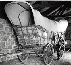 The Conestoga Wagon. Image courtesy of the Pennsylvania and Historical & Museum Commision. 