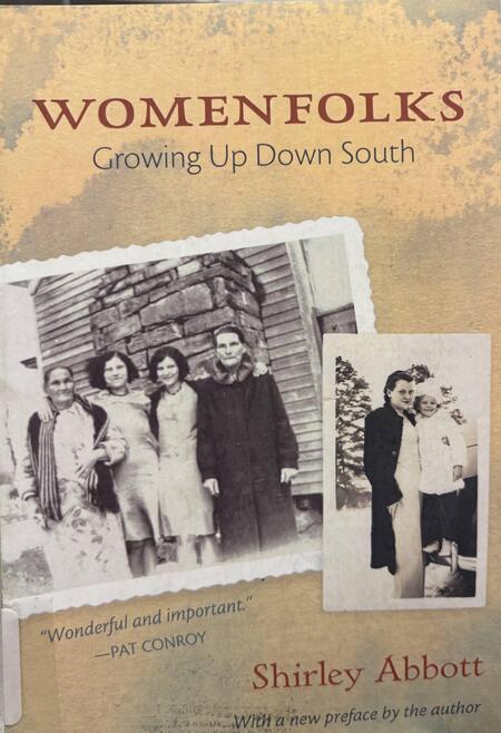 Book catalog record for Womenfolks: Growing Up Down South