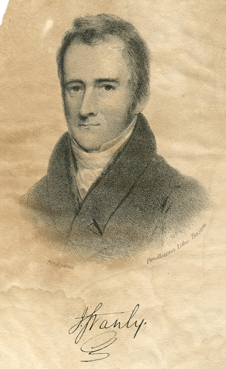 "John Stanly (1774-1834)." Lithograph by Pendletons, Boston, from a painting by Ford, n.d. Series P2, North Carolina Collection Photographic Archives, Wilson Library, University of North Carolina at Chapel Hill.