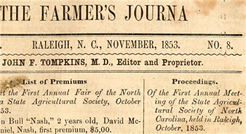 Farmer's Journal 1853