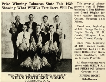 Fertilizer advertisement