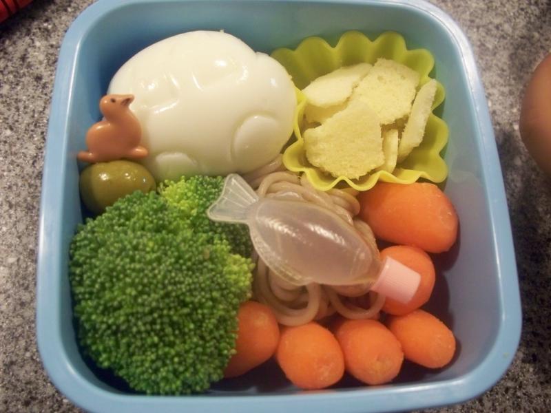 Bento box with an egg car NCpedia