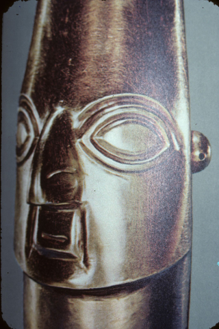Inca gold statue
