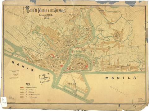Manila [Philippines] and suburbs, 1898