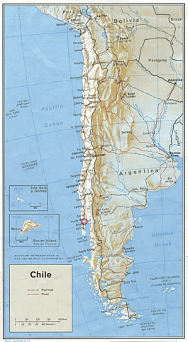 Monte Verde map
