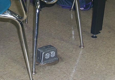 Tripping hazards