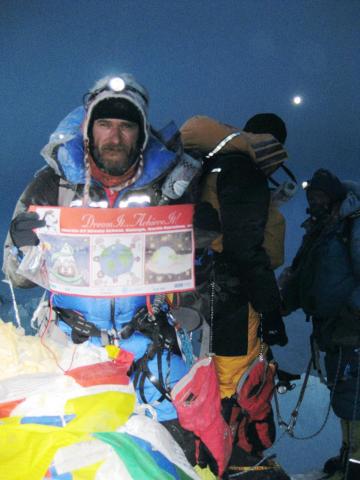 Atop Mount Everest