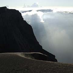 "Tambora Crater Rim." Image courtesy of Flickr user Paul Hessels. 