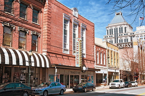 Triad State bldg, downtown Greensboro