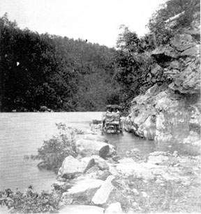Buncombe Turnpike. Image courtesy of NC Office of Archives & History. 