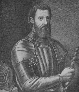 Giovanni da Verrrazano, an early North Carolina explorer. Image courtesy of Learn NC.