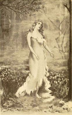 Virginia Dare, Cotten illustration