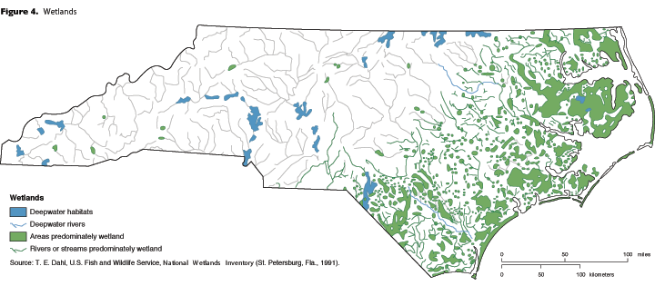 coastal plains map