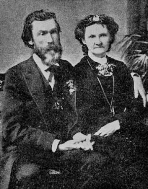 "Sarah J. Whittlesy and her brother Oscar (1825-1896)."